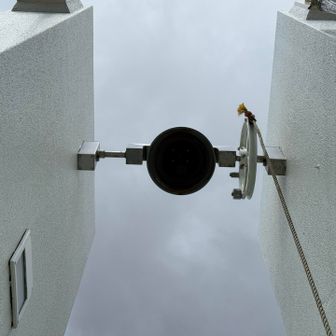 この鐘鳴らしてみましたが

大きないい音してますね〜🎶