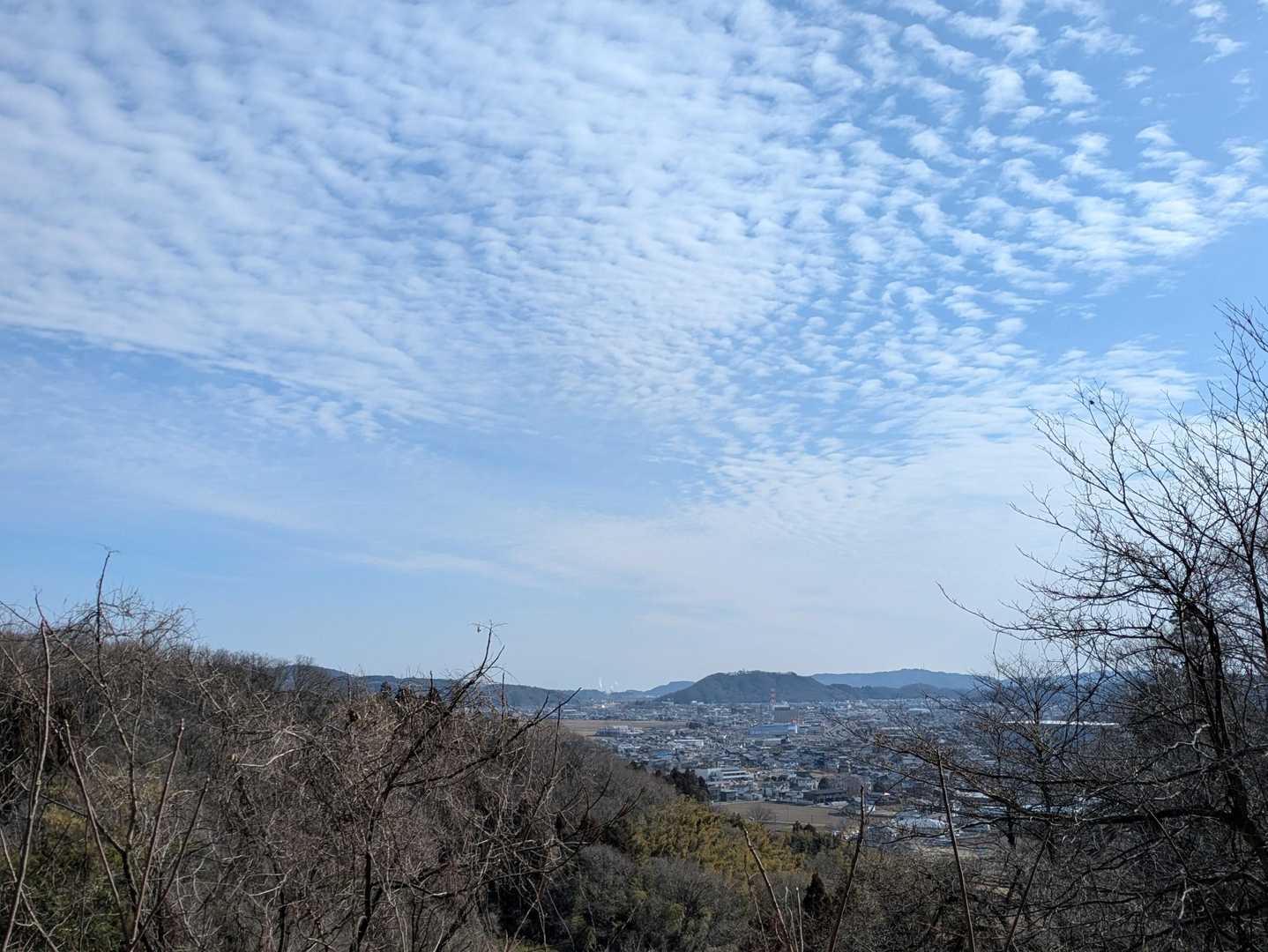 「里見展望台」より📸
大河原や船岡、岩沼の街が見えます✨