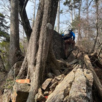 上がる⤴️のは、いいけど、下りが長い