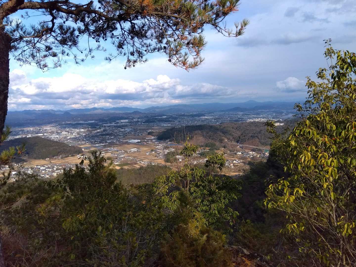 稜線歩きなので景色が良い