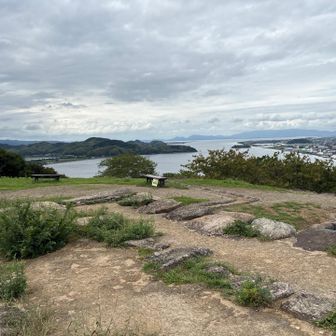 天守台
ここから中海がよく見えます。