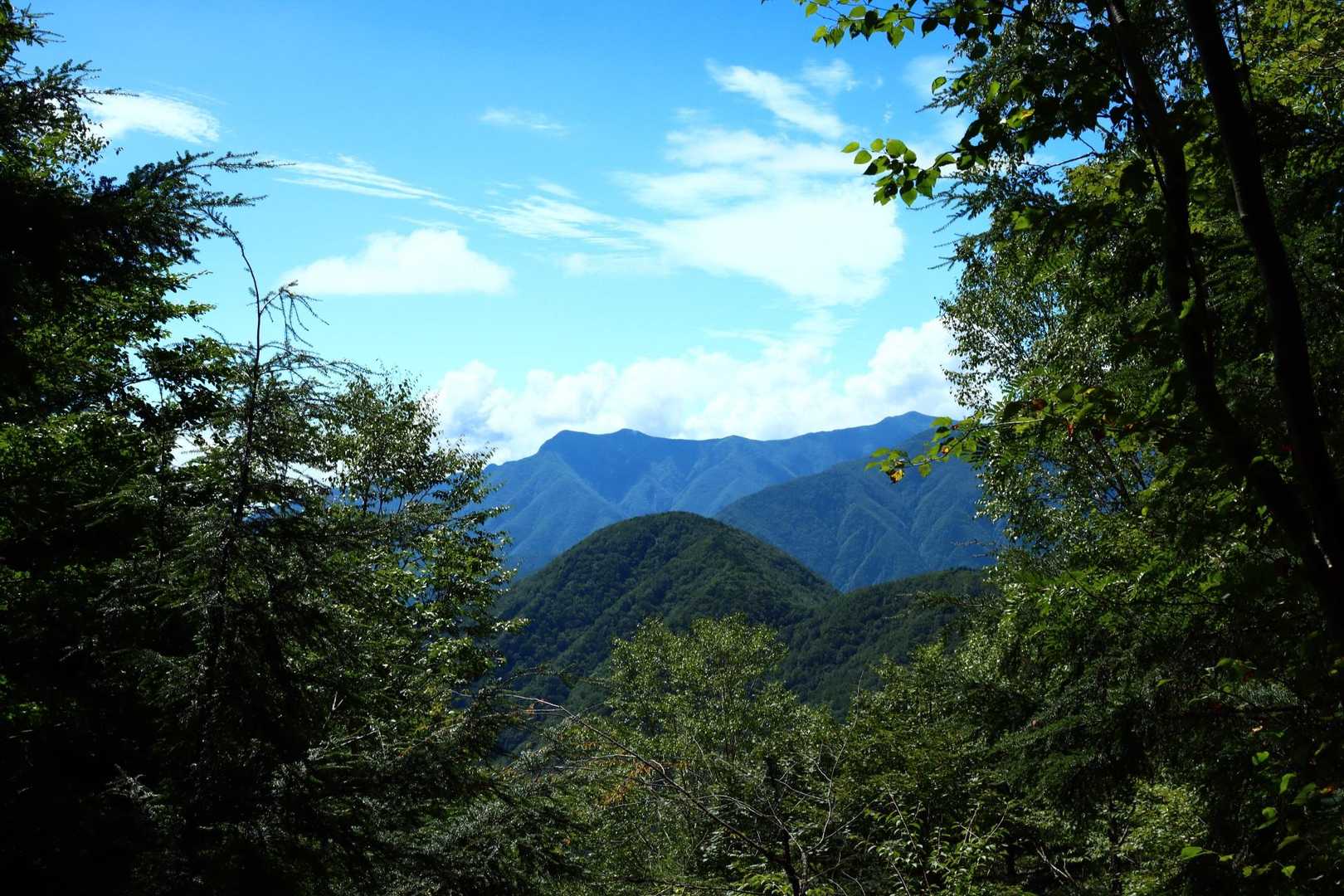 帰りは大無間見えました