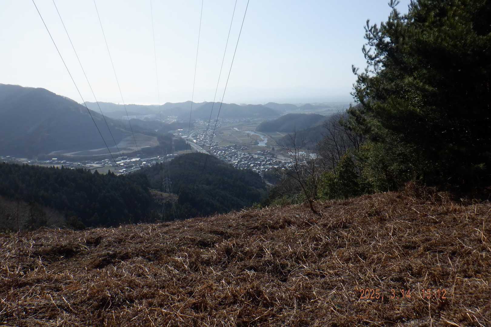 林蔵寺登山口-向山-小屋山-梓山-醒ヶ井 周回コースの写真