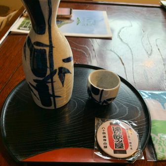 青年小屋🛖せっかく来たし
体冷えちゃったので、熱燗🍶600円