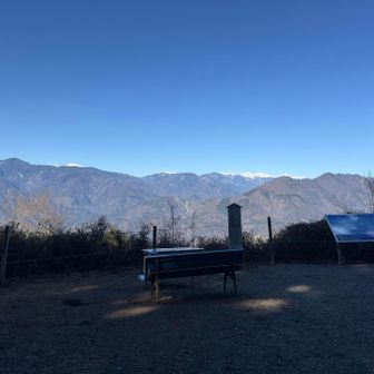 北側展望台　南アルプスよく見えます