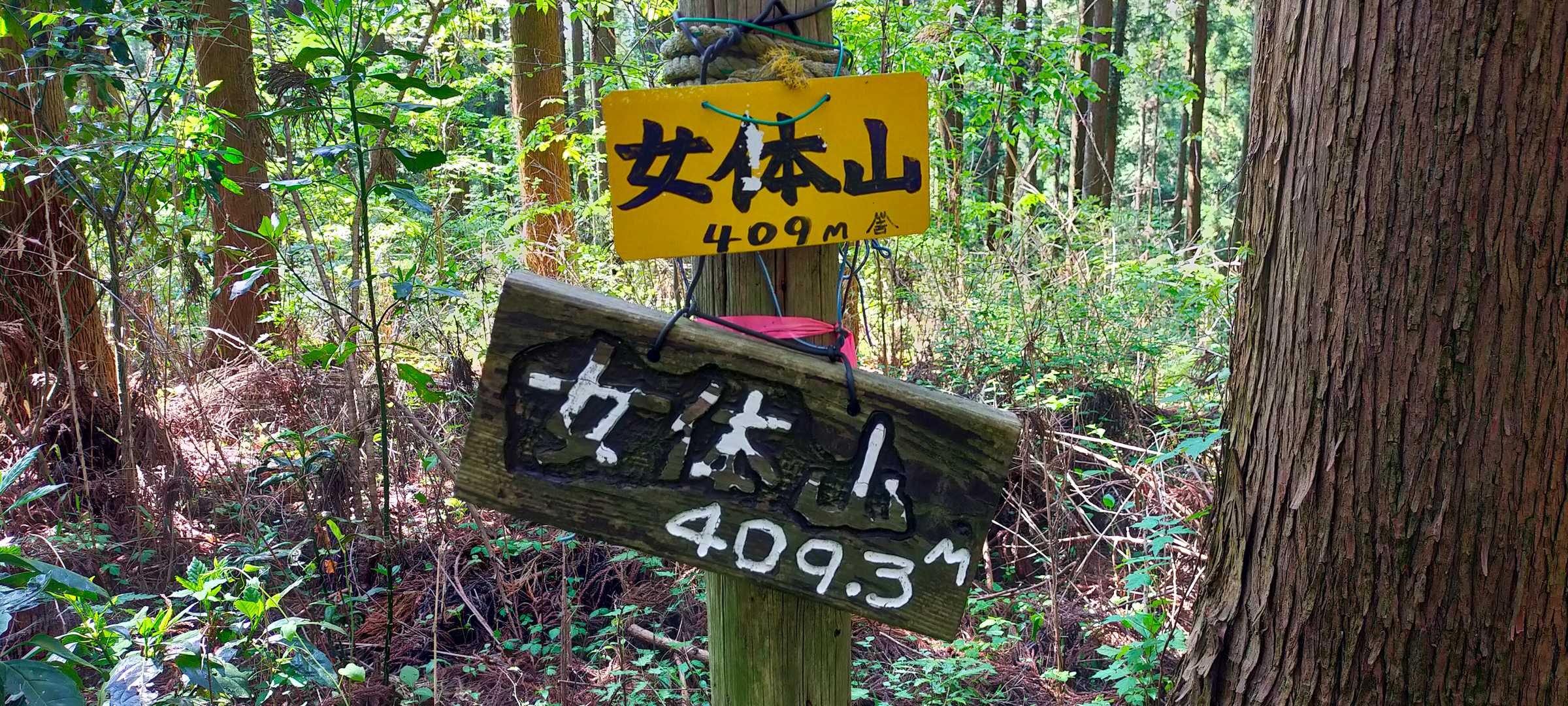 女体山 山頂♪