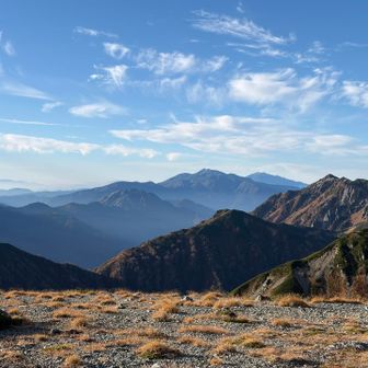 雄大な景色。