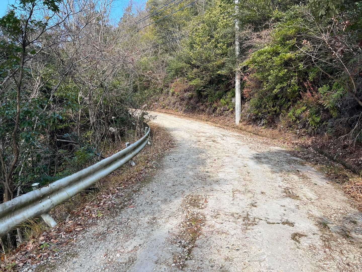 何故か道肌は所々違うのだけど…