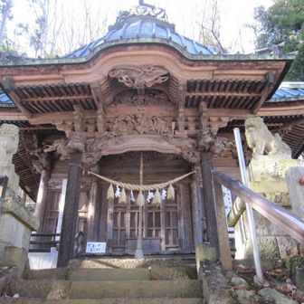 すぐ隣の王城山神社に下山報告🙏