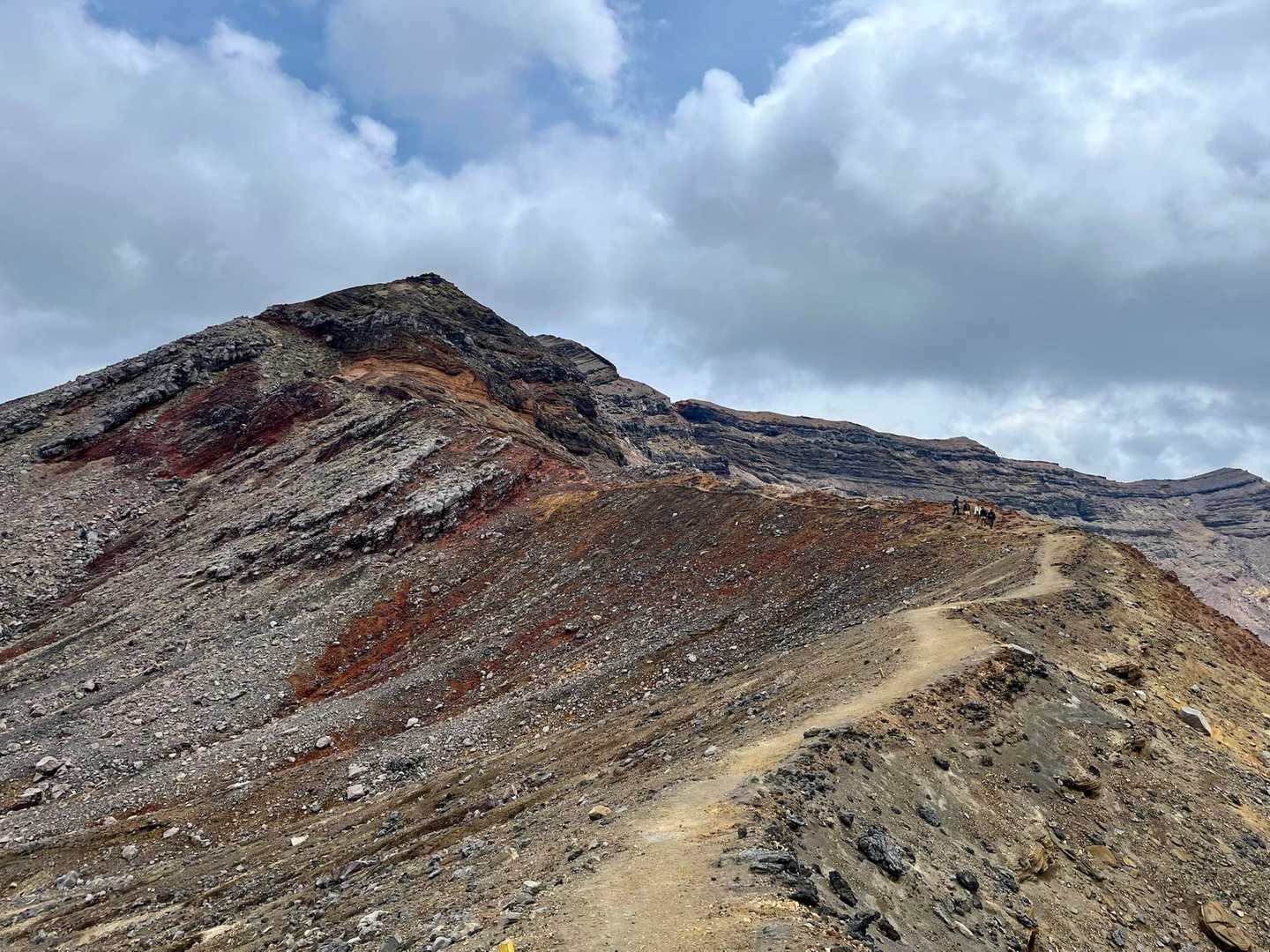 仙酔峡登山口-中岳-馬の背 往復コースの写真