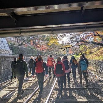 ただ歩くだけでは勿体無い！この廃線に詰まった京都の歴史を感じながら582メートル辿っていきます