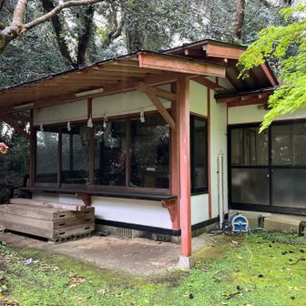 左手へ廻り込んで