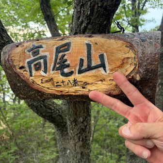 高尾山⛰️278m✌️