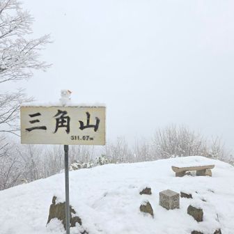 そそくさと三角山🗻

な～んにも見えないけど、
気分はスッキリ✨✨✨
