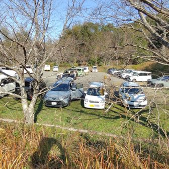 鞍手・長谷駐車場はほぼ満杯