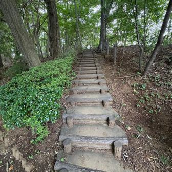こちらが三ツ目山の取り付きです