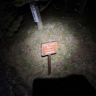 妙見岳のルートから登ります🧗