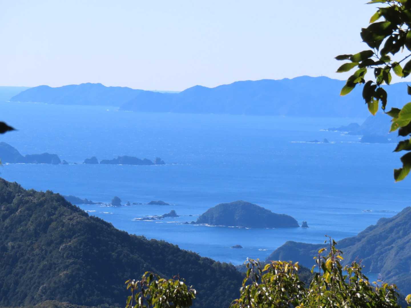 離島も見えた