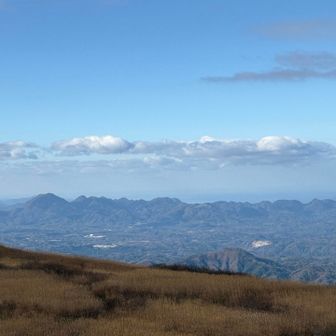 火山群も近くに見える〜