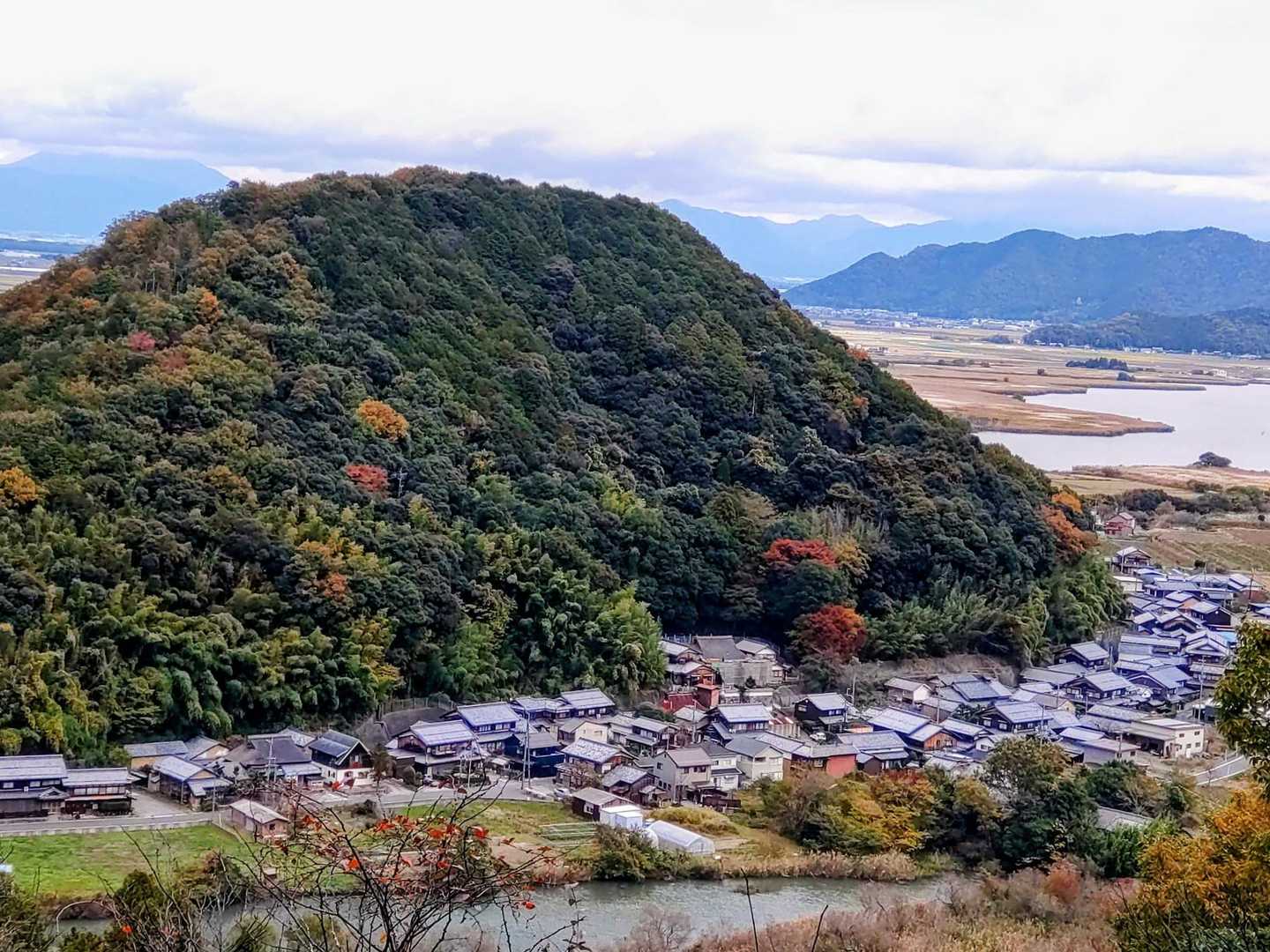 百々神社登山口-岩崎山-鶴翼山-西ノ丸-八幡神社登山口 縦走コースの写真
