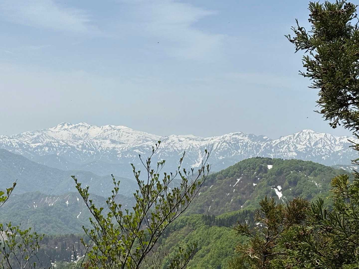 高清水山-高落場山-草沼山 周回コースの写真