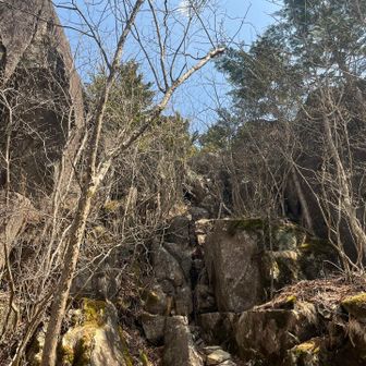 鎖場を登らずに通過