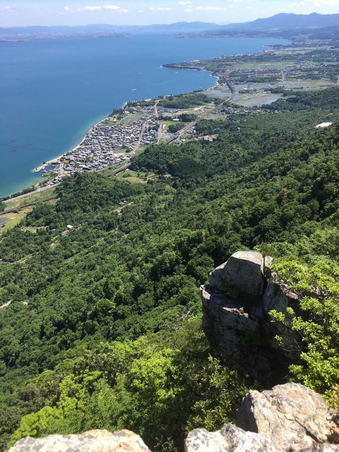 琵琶湖を一望😃❗️比良のトビ岩へ / ジュンジュンの登山データ