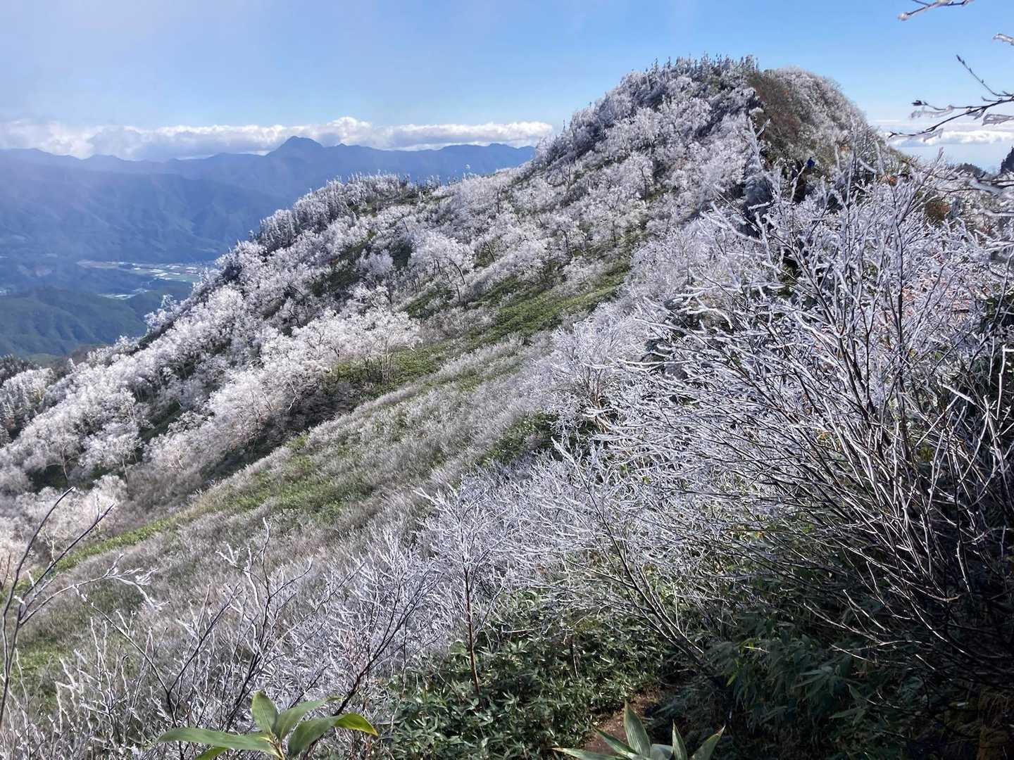 不動岳-前武尊-家の串山-武尊山 往復コースの写真