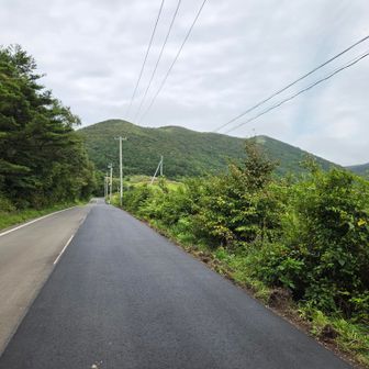 アスファルトロードを暫く歩く
今日の駒木立は人にもクマにも会わず
とりあえず無事下山しました🤗