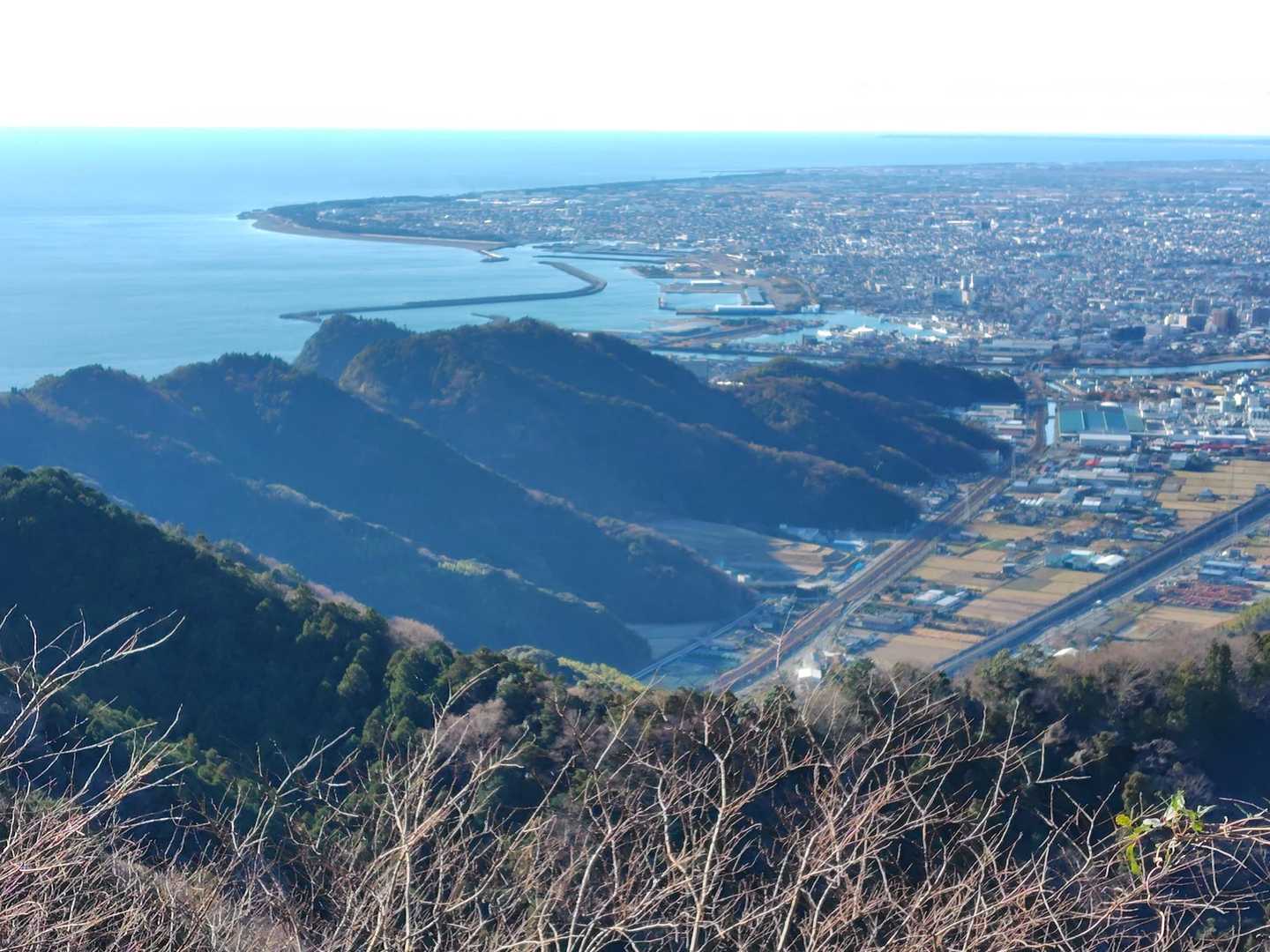 焼津港方面