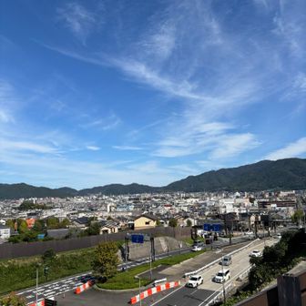 稲荷山トンネル入り口から山科