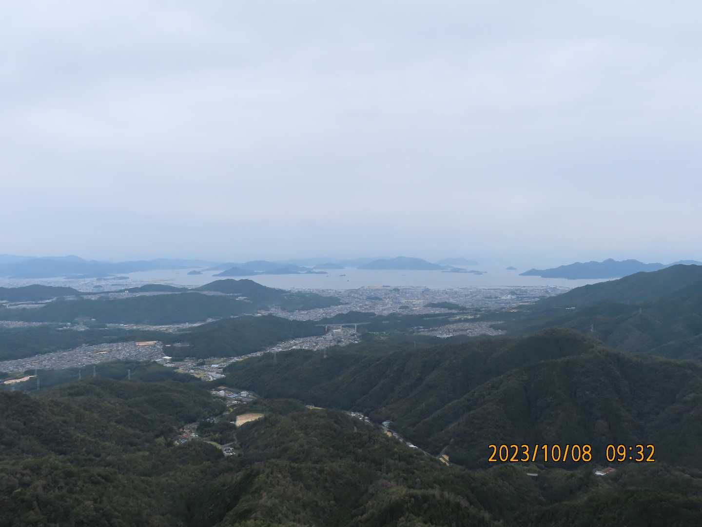 窓ヶ山西峰 往復コースの写真