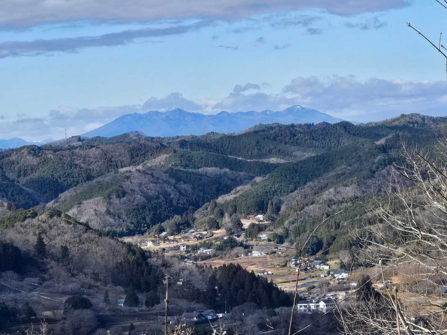でも高原山は見えました