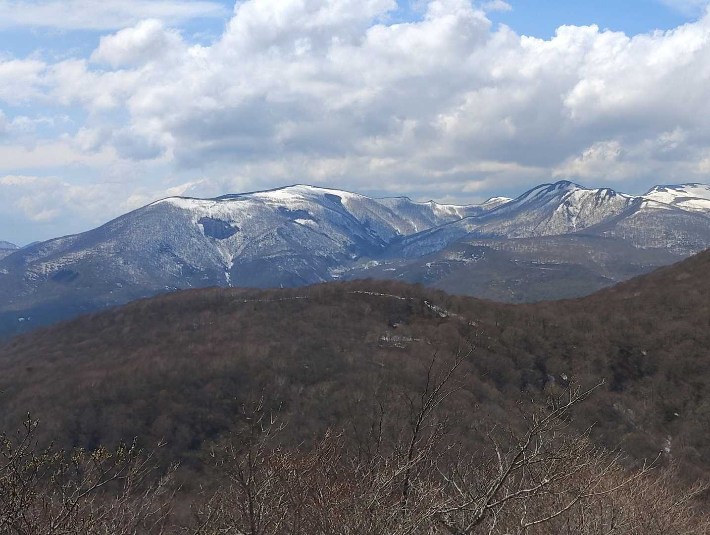舟形連峰！