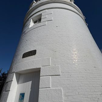 まぁるくて可愛い灯台。