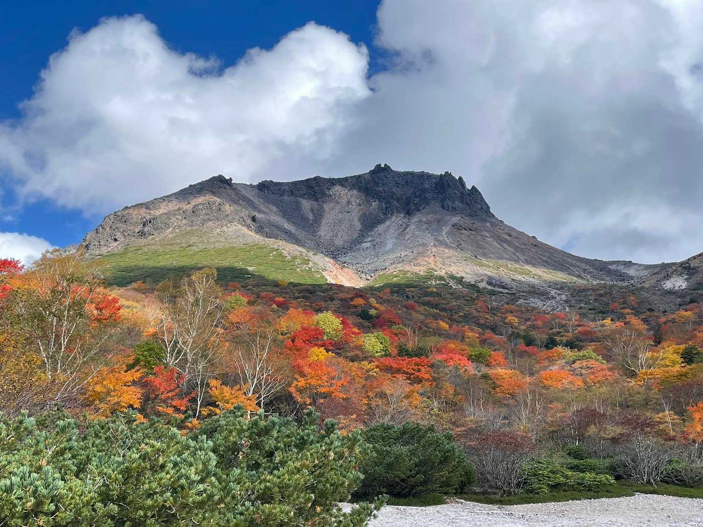 峠の茶屋登山口-茶臼岳-ひょうたん池-隠居倉-熊見曽根-1 周回コースの写真
