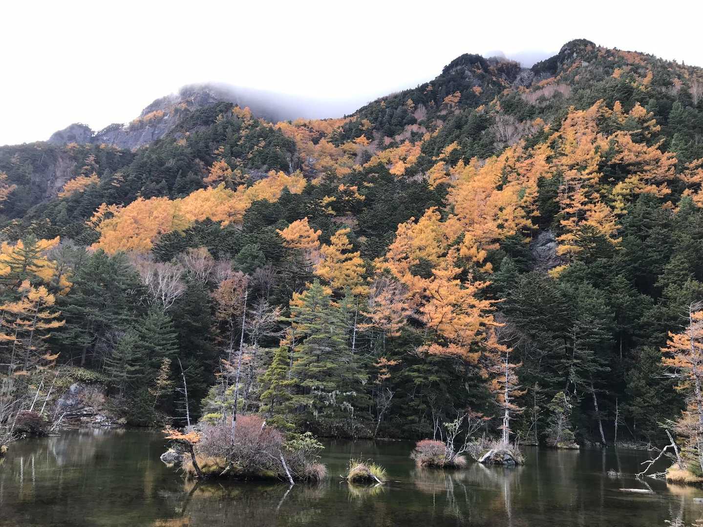 上高地の池巡り 散策コースの写真