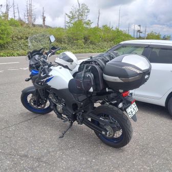 帰還　
このあと若干雨粒がぱらつきましたが降られることはなかったです