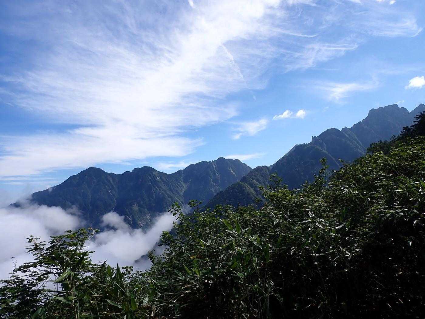 剱岳早月尾根登山口-丸山 往復コースの写真
