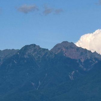 真っ赤な赤岳！待っててね！