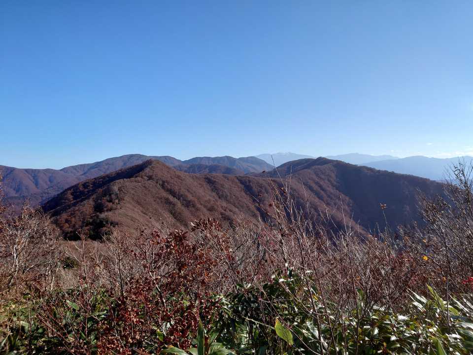 横谷山が見えるぞ