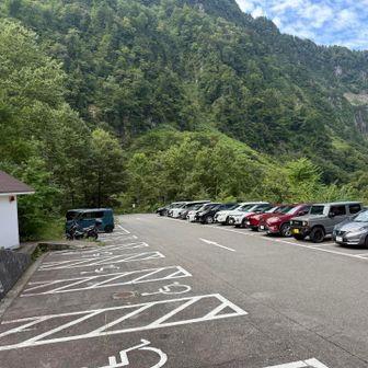 駐車場に到着