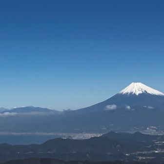 富士山もクッキリ🗻