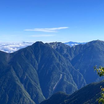 去年登った鳳凰三山
オリベスク