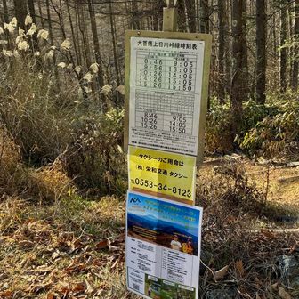 小屋平という地点

バス停がある