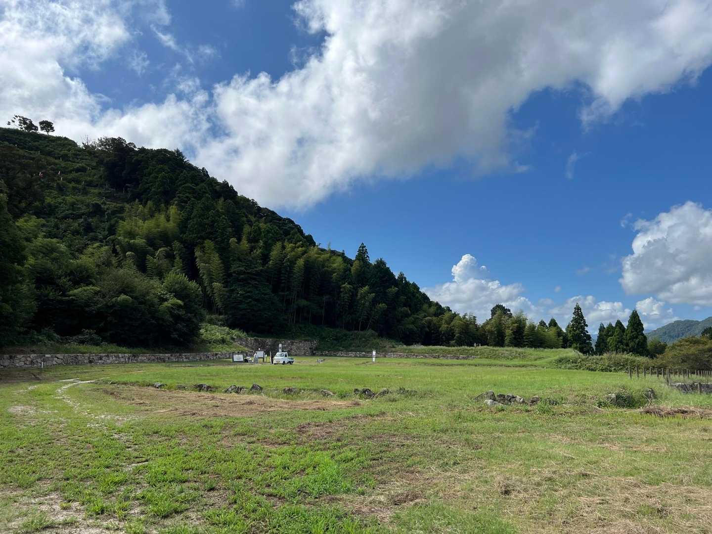 月山-月山富田城 本丸跡 往復コースの写真