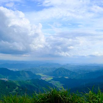 山頂は私たちだけ。