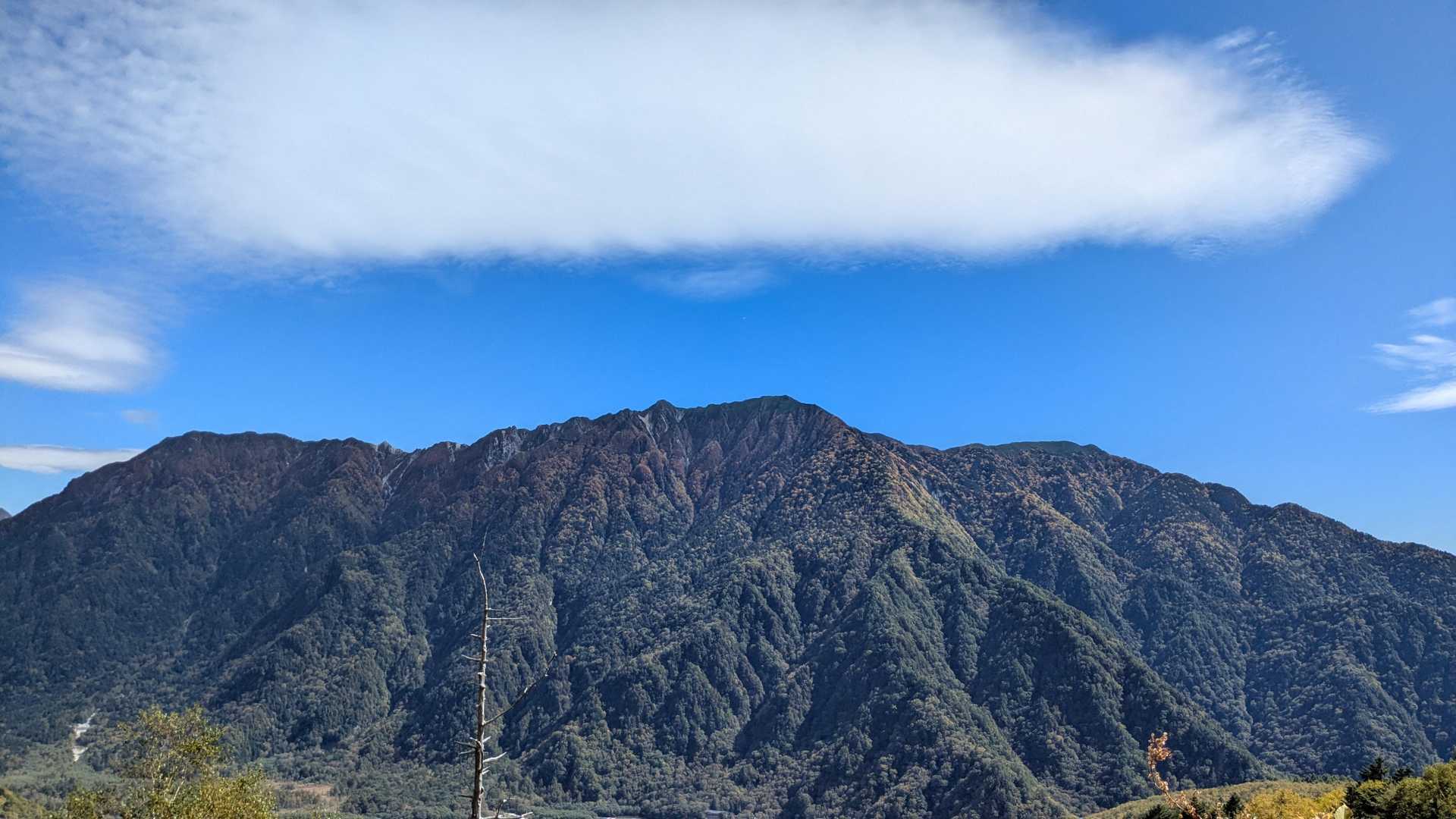 霞沢岳。