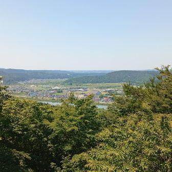 二ツ井町方面