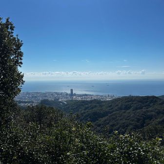 階段を登った景色